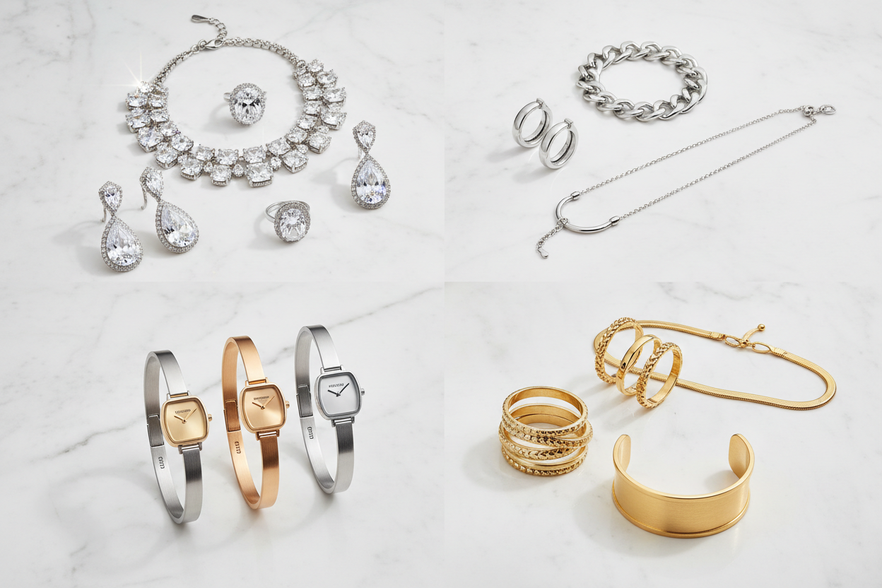 Jewelry: Plated & More